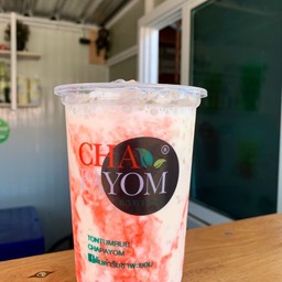 นมสดสตอเบอรี่