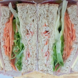 แซนวิชเกาหลี แฮม+ปูอัด