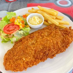 สเต็กปลาทอด