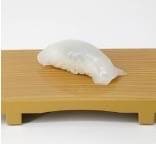 Ika nigiri (1pcs)ข้าวปั้นหน้าปลาหมึก1ชิ้น