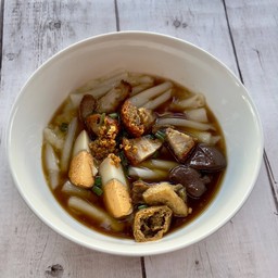 ก๋วยจั๊บน้ำข้น ไม่ใส่เครื่องใน