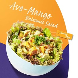 Avo-Mango Balsamic Salad (Plus)