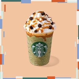 Caramel Green Tea Cream Java Chip Frappuccino® Blended Beverages - LINEMAN - 500