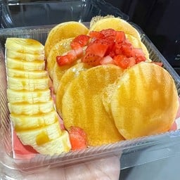 มินิแพนเค้กสตรอว์&กล้วย