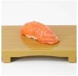 Salmon nigiri (1pcs)ข้าวปั้นหน้าปลาแซลมอล1ชิ้น
