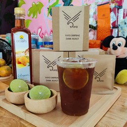 อเมริกาโน่น้ำผึ้งมะนาว