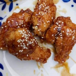ไก่เกาหลีซอสกระเทียม