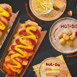 Hot-Do คอร์นด็อกเกาหลี นมหมี และอื่นๆ ศรีราชา-ซอยหมอย้อย