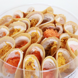 [ร้านศิริประภาขนมเบื้อง] ขนมเบื้องกรอบชุดเล็ก