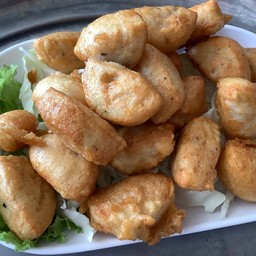 ข้าวยอทอด