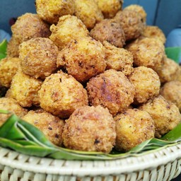 ข้าวทอดก้อนล่ะ