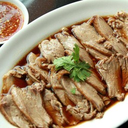 เนื้อเป็ดพะโล้สับ