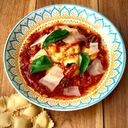 5 Cheese Ravioli Arrabbiata