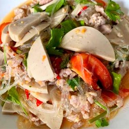 ยำวุ้นเส้น+หมูยอ