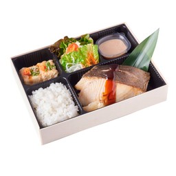 เบนโตะปลาหิมะย่างซอสเทอริยากิ