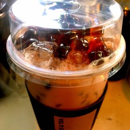 ชานมใต้หวัน + ไข่มุก(บุกรสบราวน์ชูห้า)