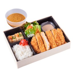 เบนโตะแกงกะหรี่หมูทอด