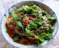 ตำปลาร้าเห็ดเข็มทอง
