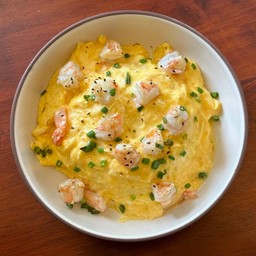 ข้าวไข่ข้นกุ้ง