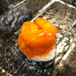ซูชิกุ้งแก้ว กิมจิ