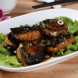 มะเขือม่วงยัดไส้