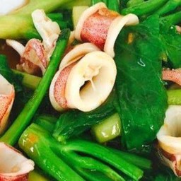 ข้าวคะน้าทะเล