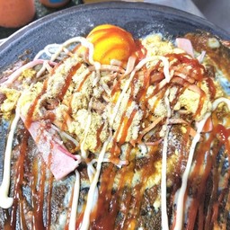 แฮม ปูอัด หมูหยอง พิเศษไข่ไก่ (แป้งชาร์โคล)