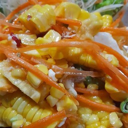 ตำข้าวโพดไข่เค็ม