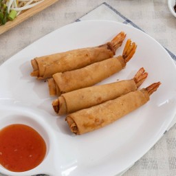 ปอเปี้ยกุ้งทอด