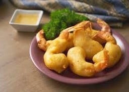 กุ้งชุบแป้งทอด