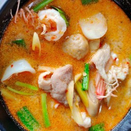 ต้มยำหมูนุ่มน้ำข้น