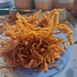 เห็ดเข็มทองทอด