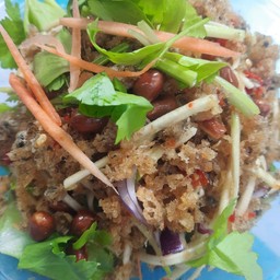 ยําปลาดุกฟู