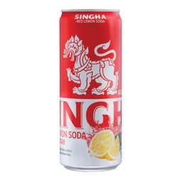 Singha Red Lemon Soda