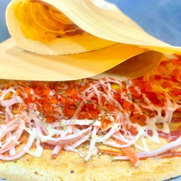 พิซซ่า+ไข่ไก่+ปูอัด+ไข่มังกร