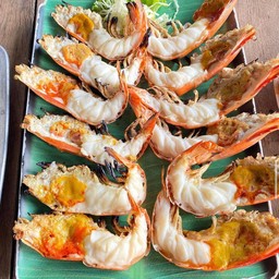 กุ้งเผาขนาดกลาง 1 กิโลกรัม
