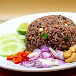 ข้าวผัดหนำเลี้ยบหมูสับ