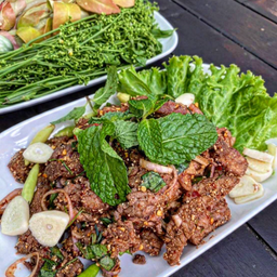 ปิ้งก้อยเนื้อเปรี้ยว