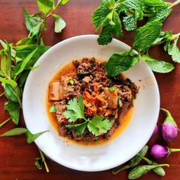 ลาบหมูคั่ว