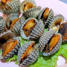 หอยแครงเผา