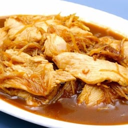 ไก่ผัดขิงน้ำผึ้ง