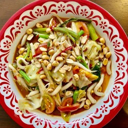 ร้าน เลย เดอ ลอง ส้มตำ ลาบเป็ด เมืองเลย@ บ้านบึง