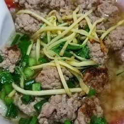 ข้าวต้มหมูสับใส่ขิง