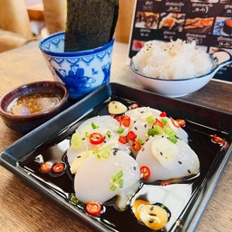 หอยเชลล์ดองซีอิ๊ว