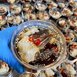 ปูม้าดองซีอิ๊วพร้อมน้ำจิ้มซีฟู้ดรสแซ่บ