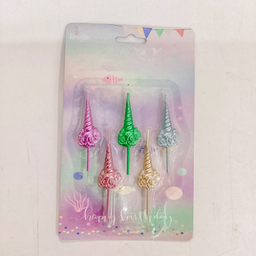 เทียนหอยเจดีย์ 5 ชิ้น