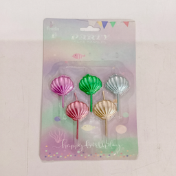 เทียนหอยเชล 5 ชิ้น