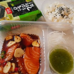 set แซลมอนดองซีอิ๋วญี่ปุ่น 80 กรัม