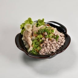 บะหมี่เกี๊ยวน้ำหมูสับ