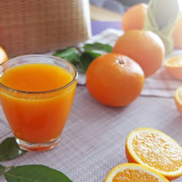 น้ำส้มสกัดเย็น100%